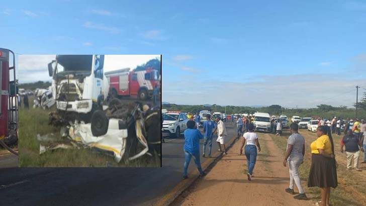 19 killed including 6 students in road accident in South Africa