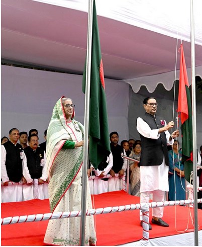 PM Pays Homage To Bangabandhu On AL’s 74th Founding Anniversary